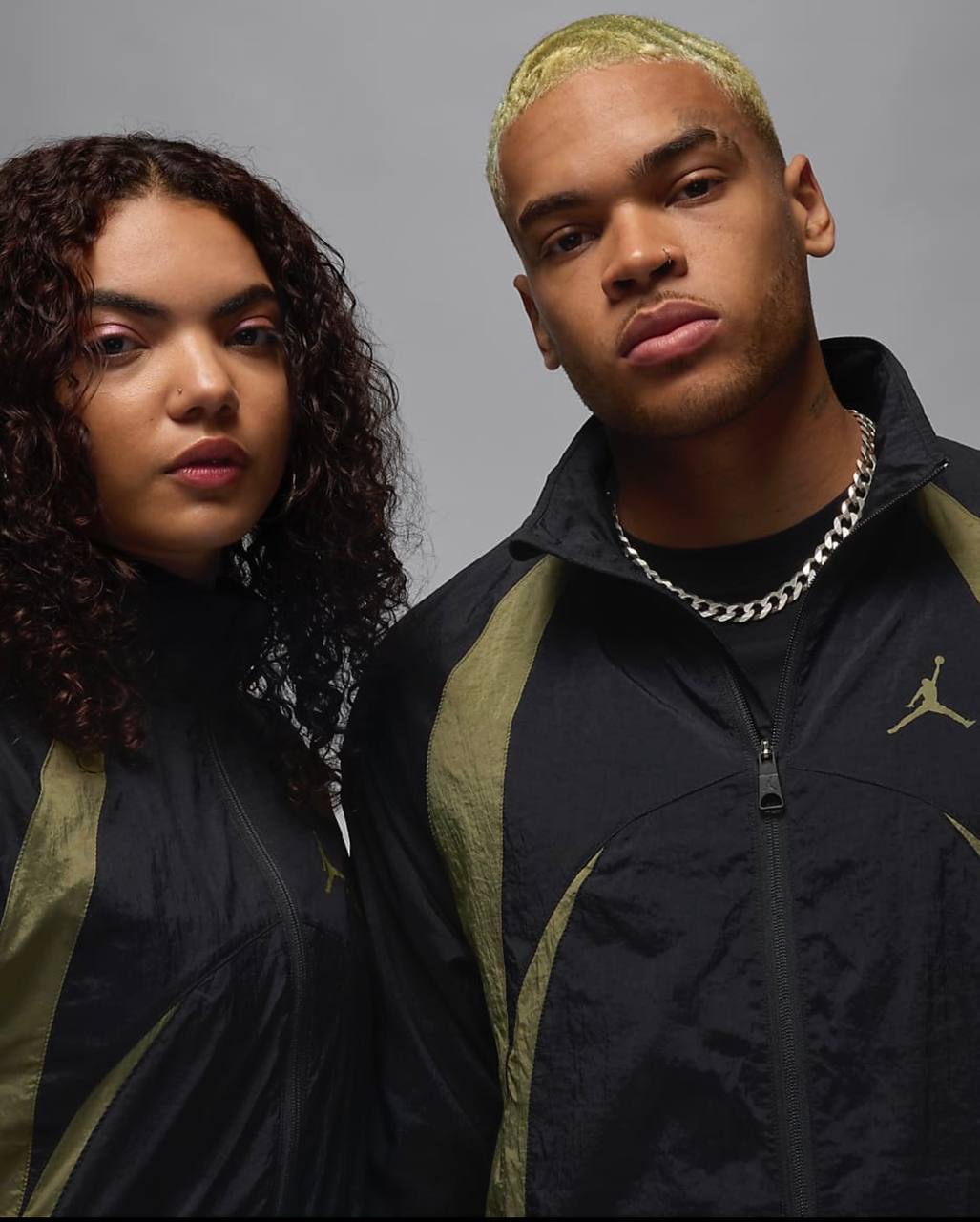 Комплект от две части Jordan Black/Olive