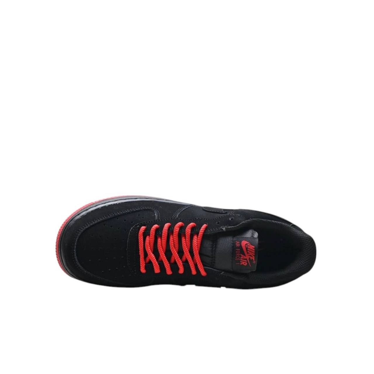 Маратонки Air Force 1 `07 Black & Red
