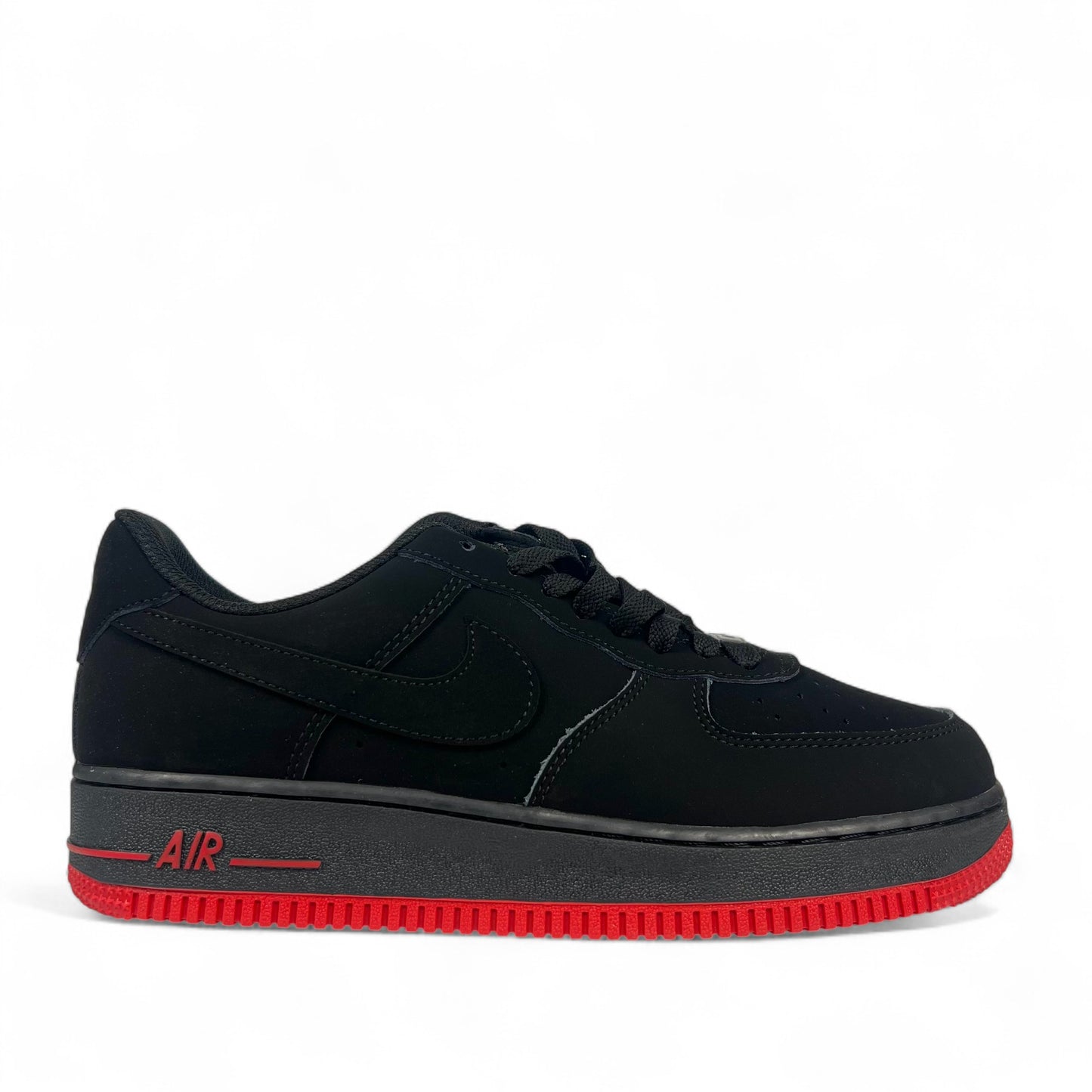 Маратонки Air Force 1 `07 Black & Red