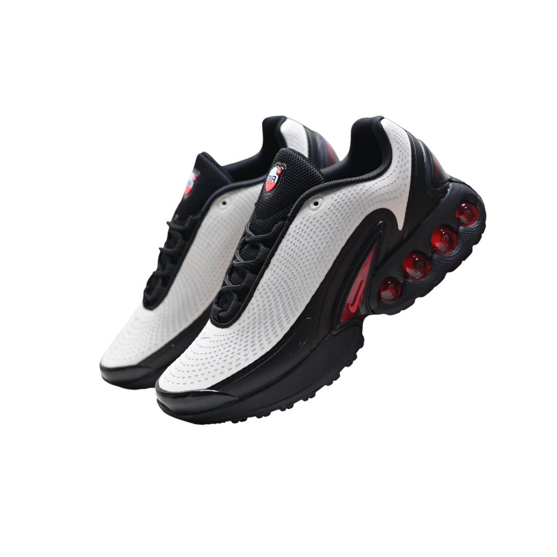 Маратонки Air Max DN Pale Ivory Bright Crimson