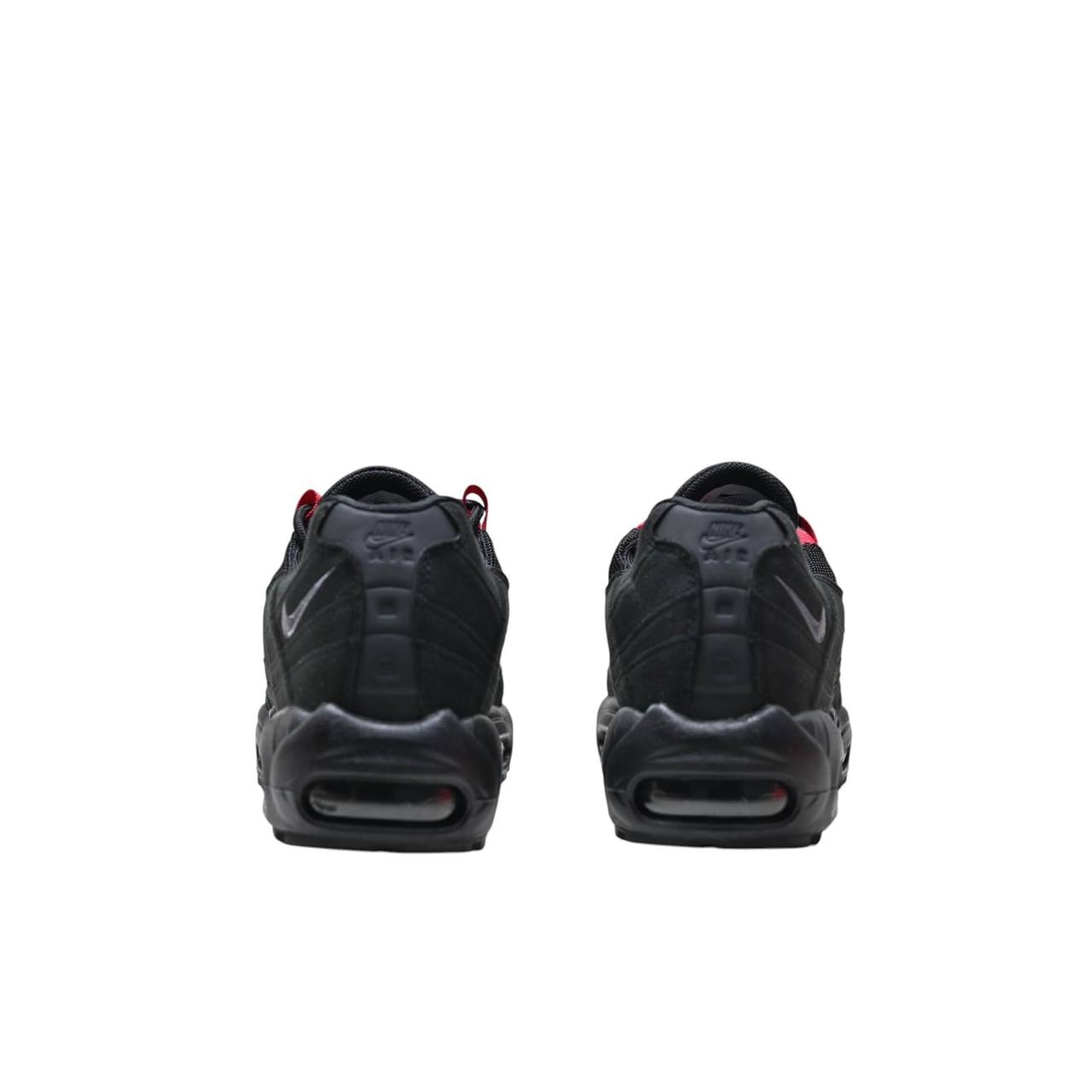 Маратонки Air Max 95 Black & Laser Crimson