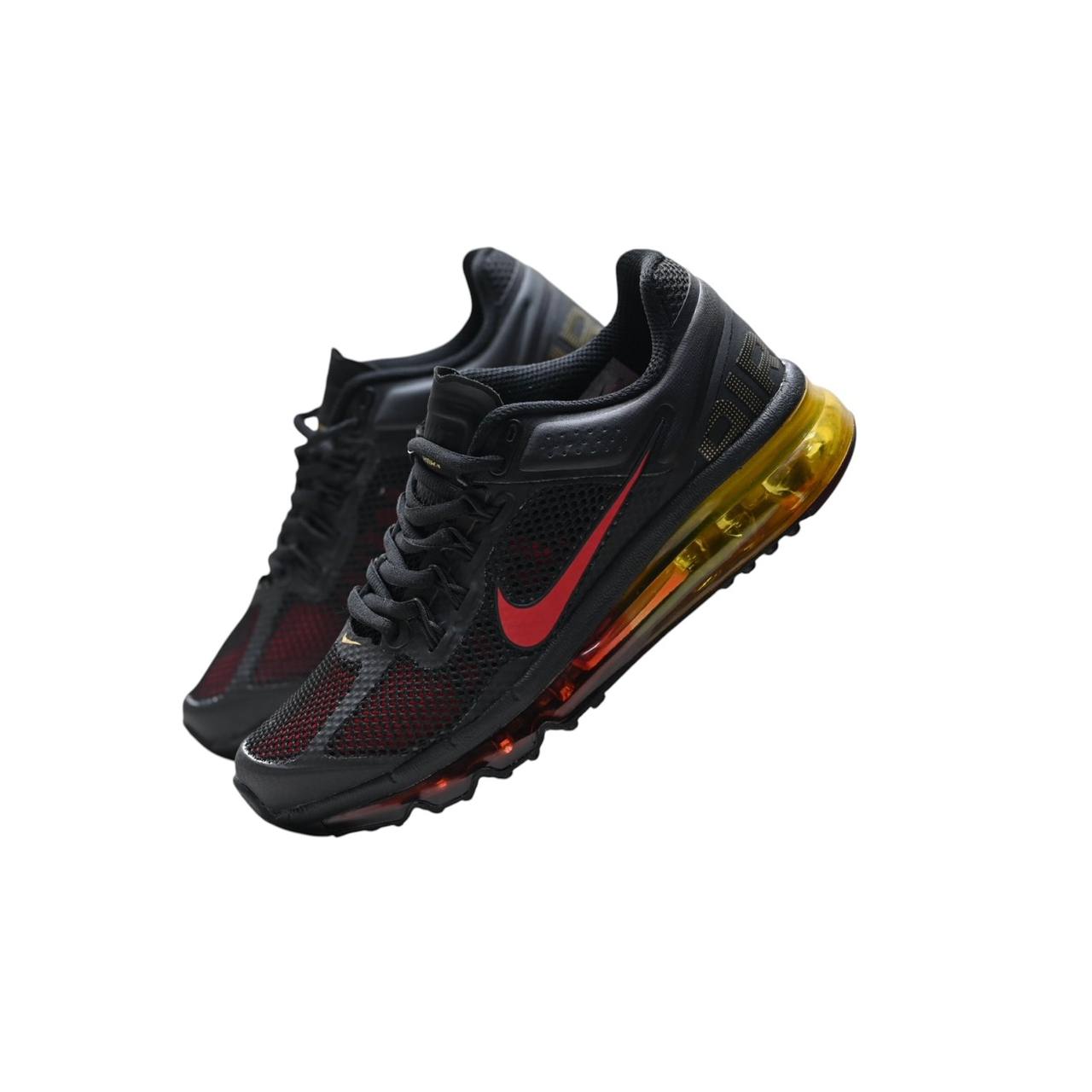 Маратонки Air Max 2013 Black & University Red