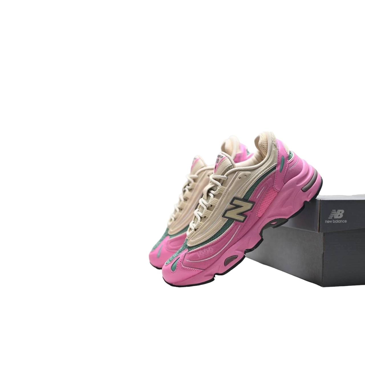 Маратонки NB 1000 Real Pink & Sandstone