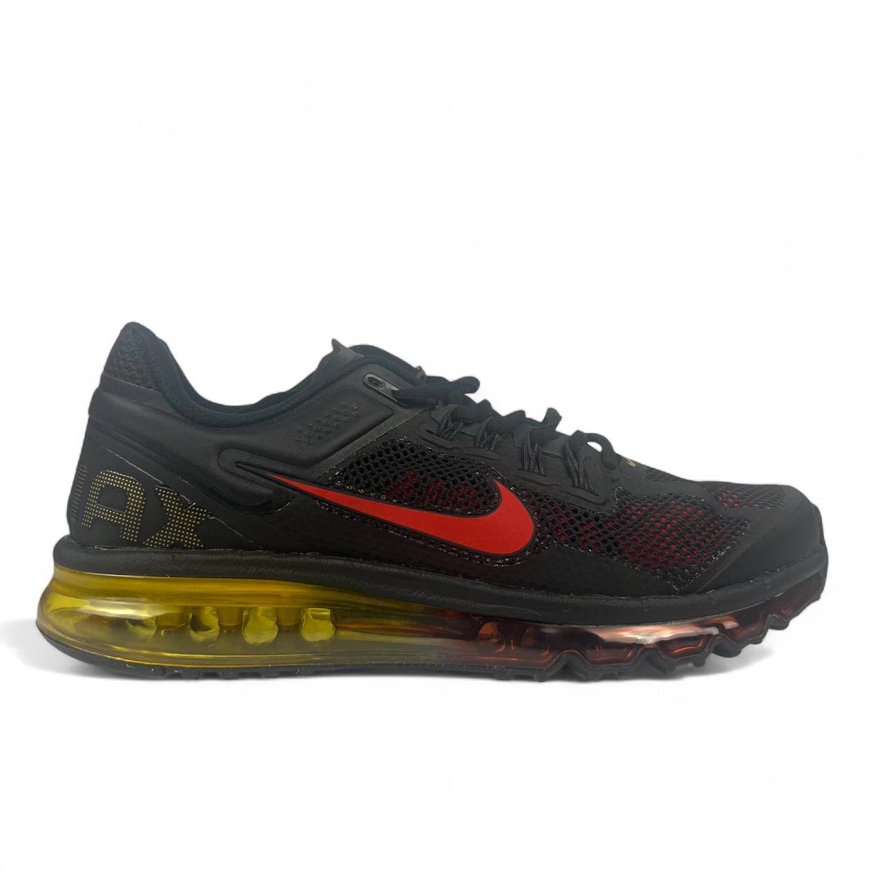 Маратонки Air Max 2013 Black & University Red