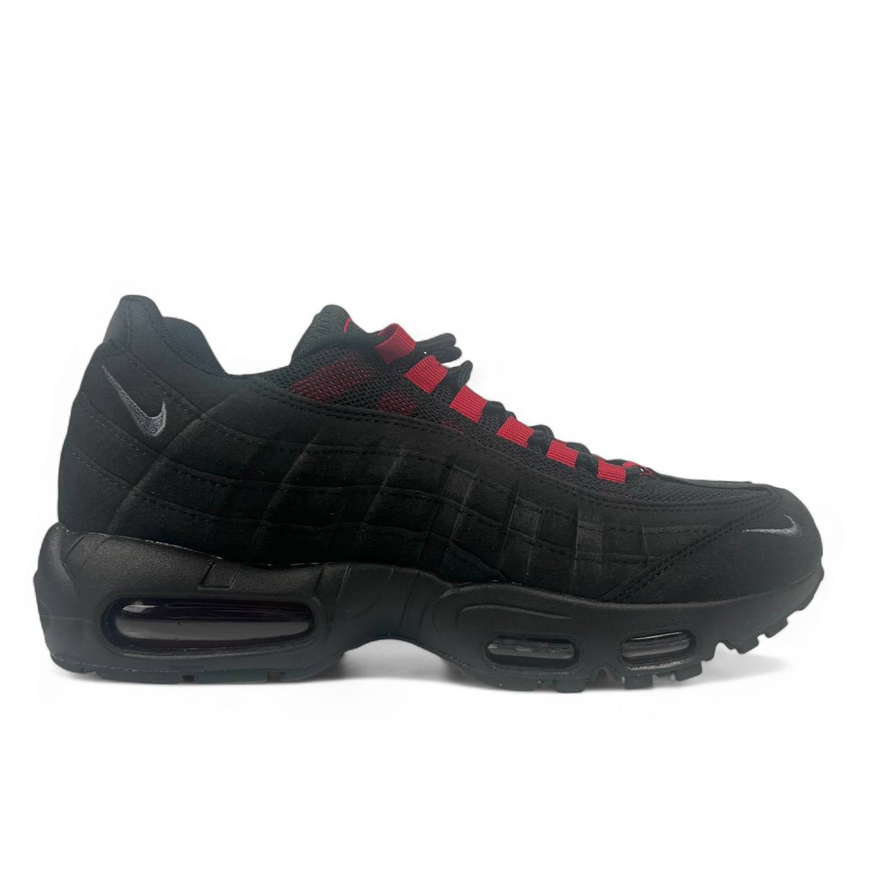 Маратонки Air Max 95 Black & Laser Crimson