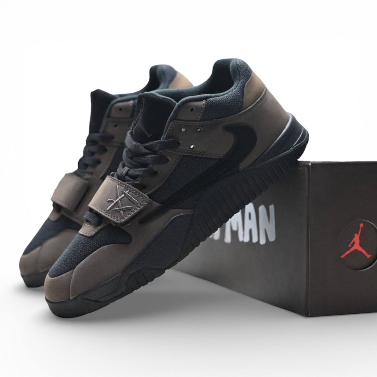 Маратонки AJ Jumpman Jack Travis Scott Dark Mocha