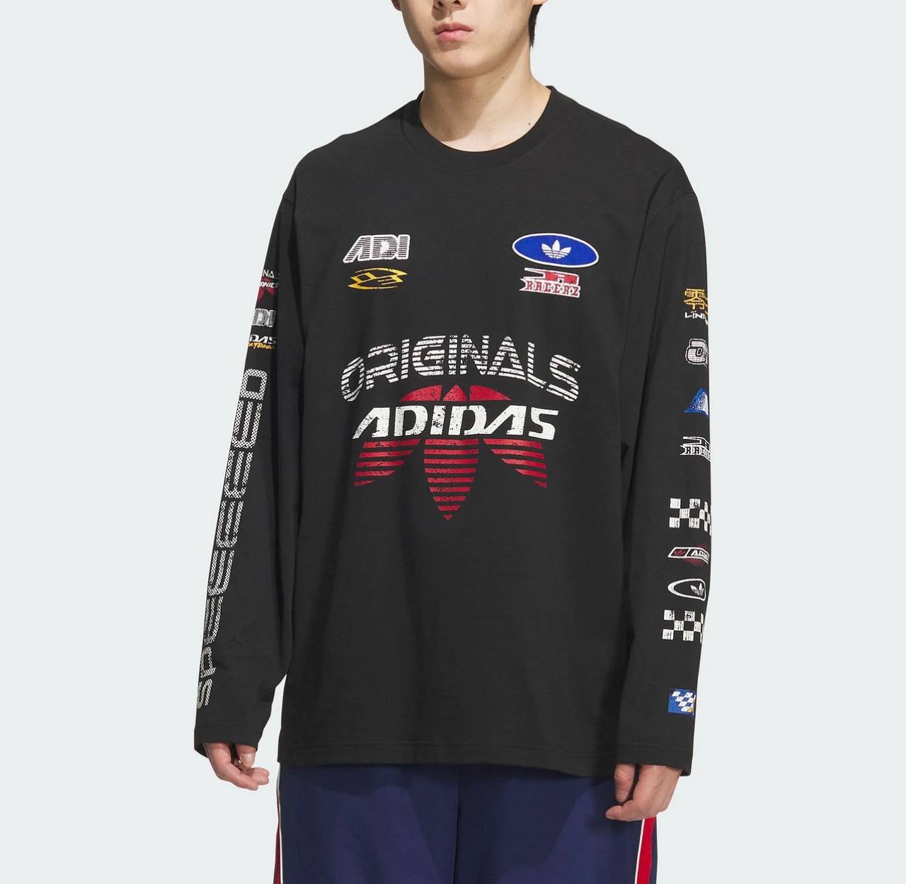 Мъжка блуза с дълъг ръкав Adidas