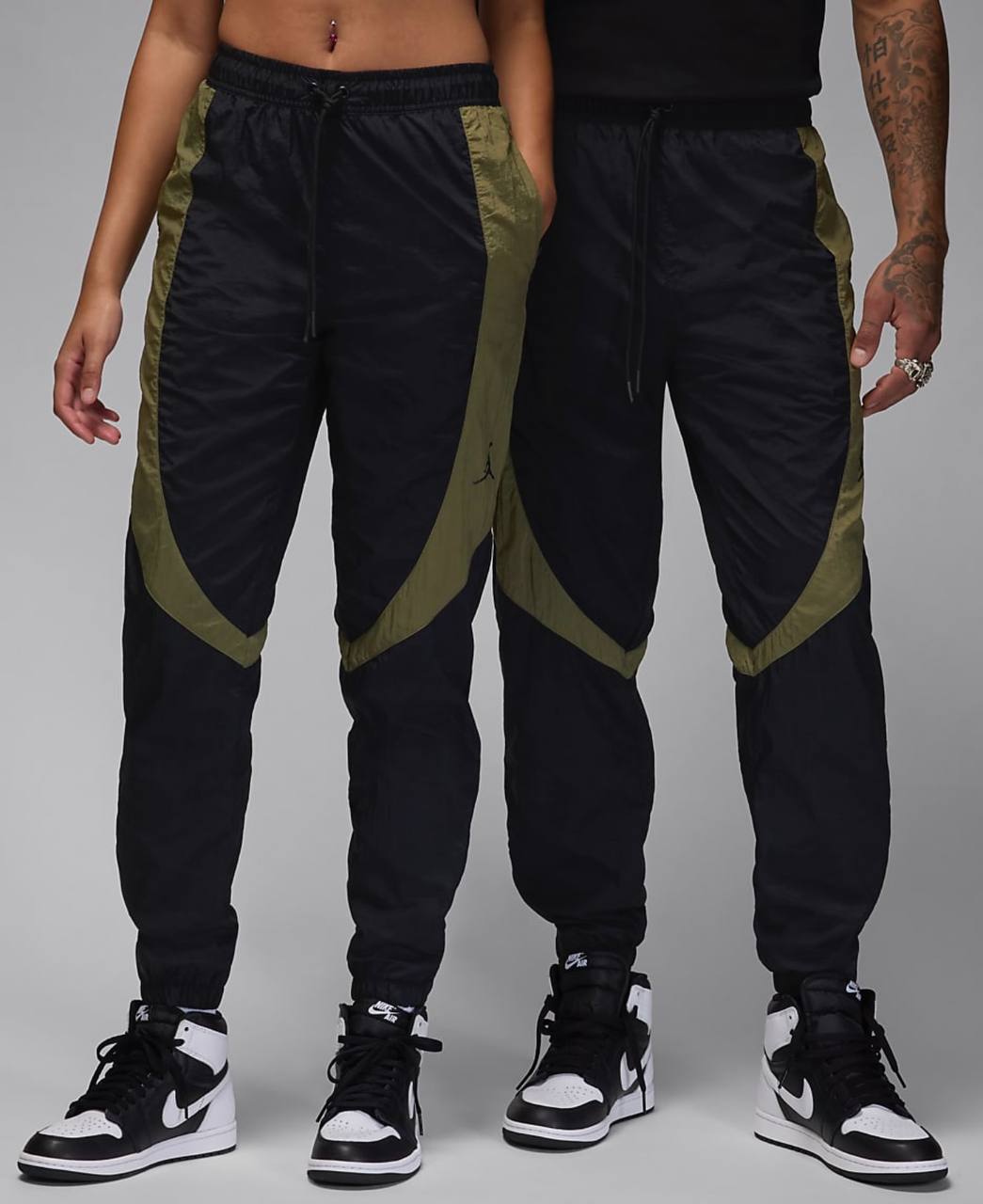 Комплект от две части Jordan Black/Olive