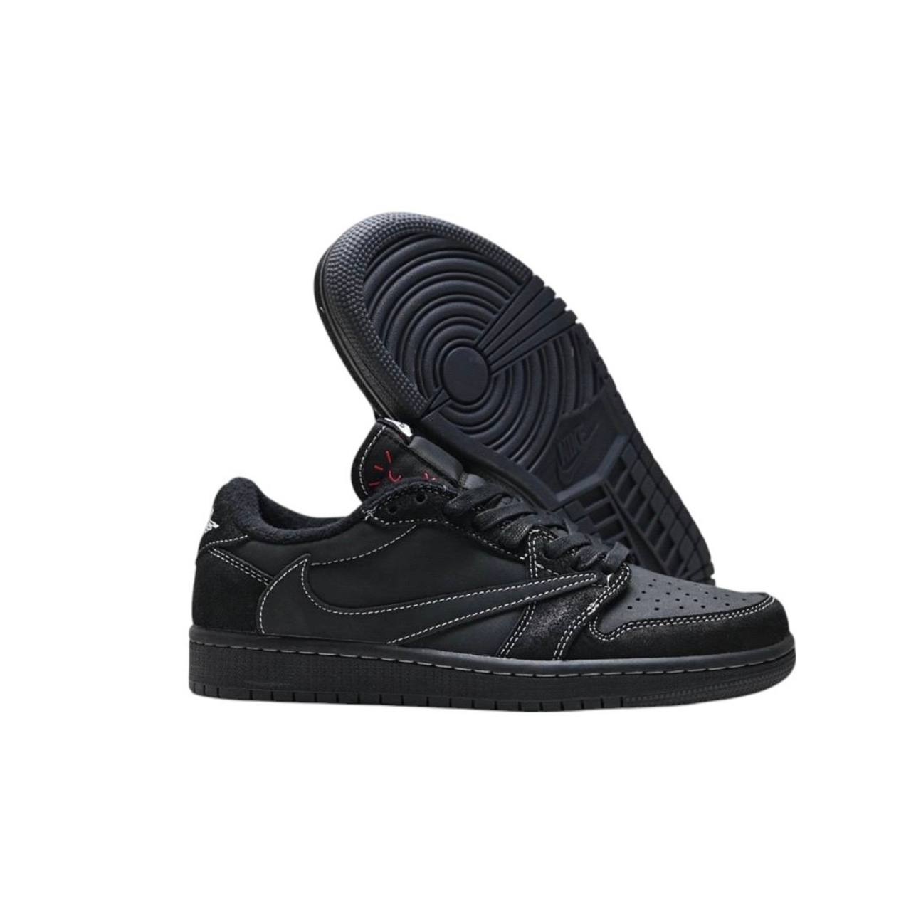 Маратонки AJ1 Retro Travis Scott Black Phantom