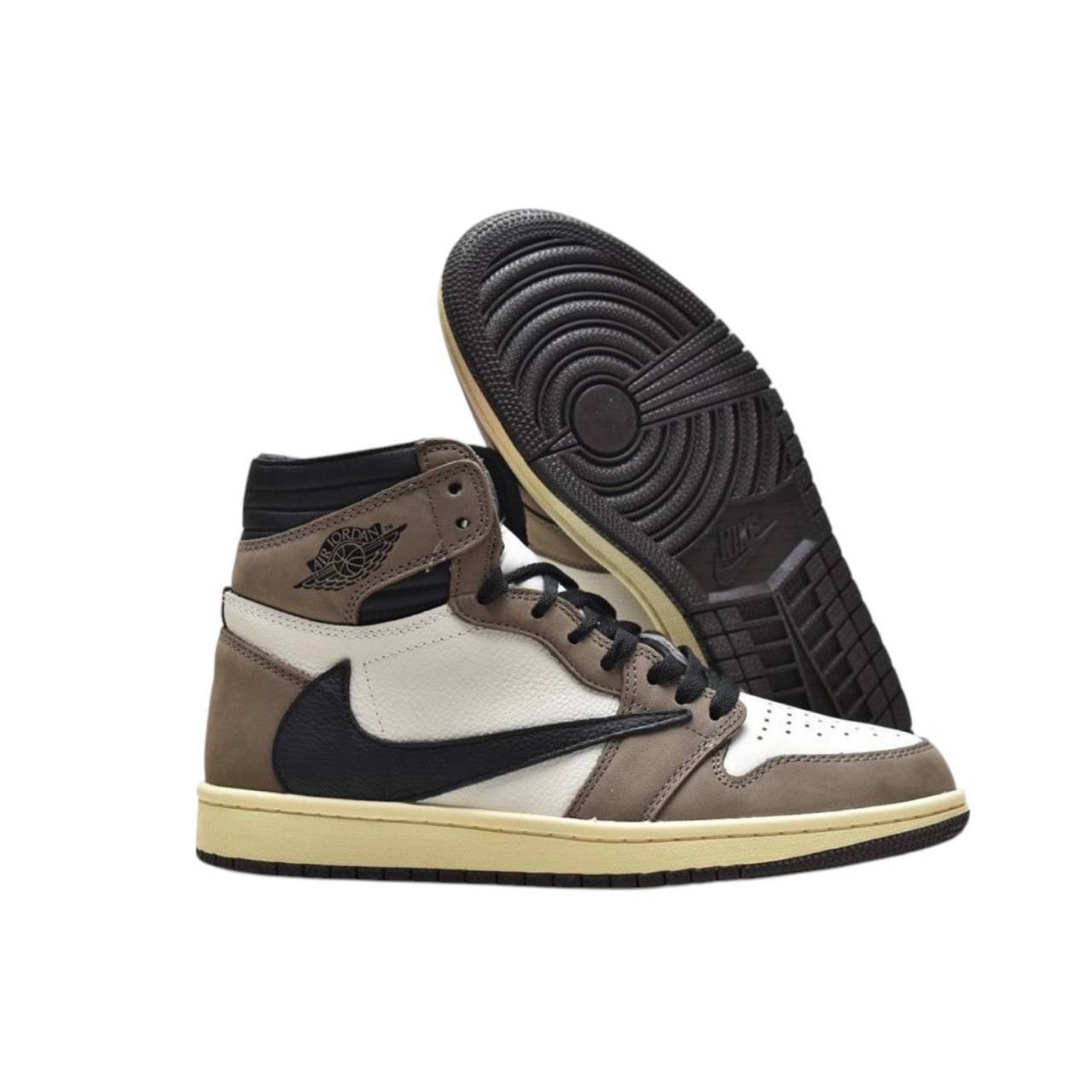 Маратонки AJ1 x Travis Scott High Mocha