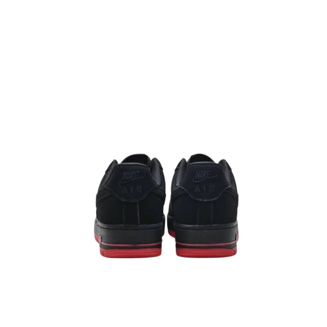 Маратонки Air Force 1 `07 Black & Red