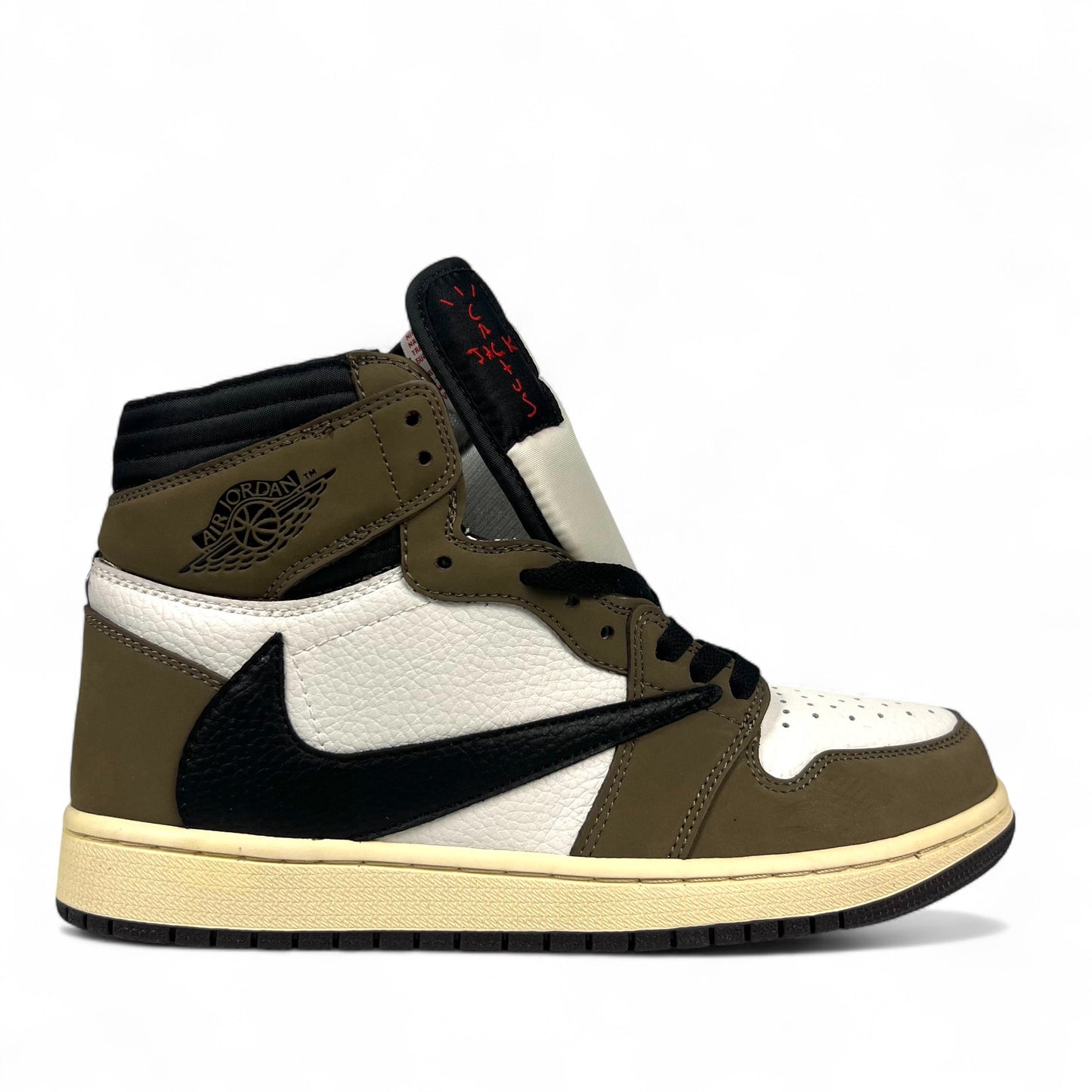 Маратонки AJ1 x Travis Scott High Mocha