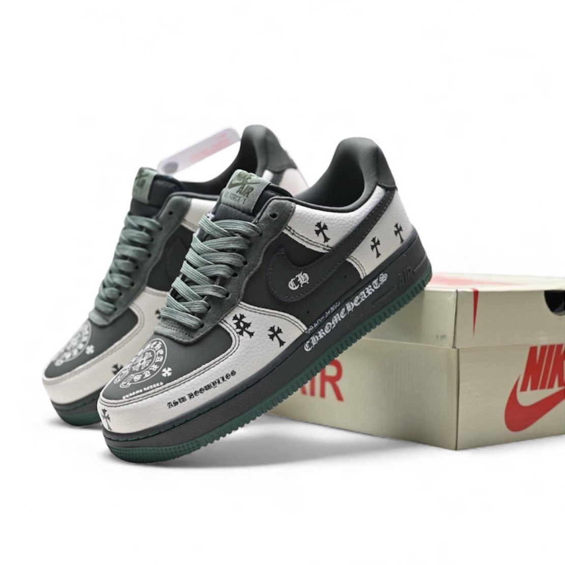 Маратонки AF1 Chrome Hearts