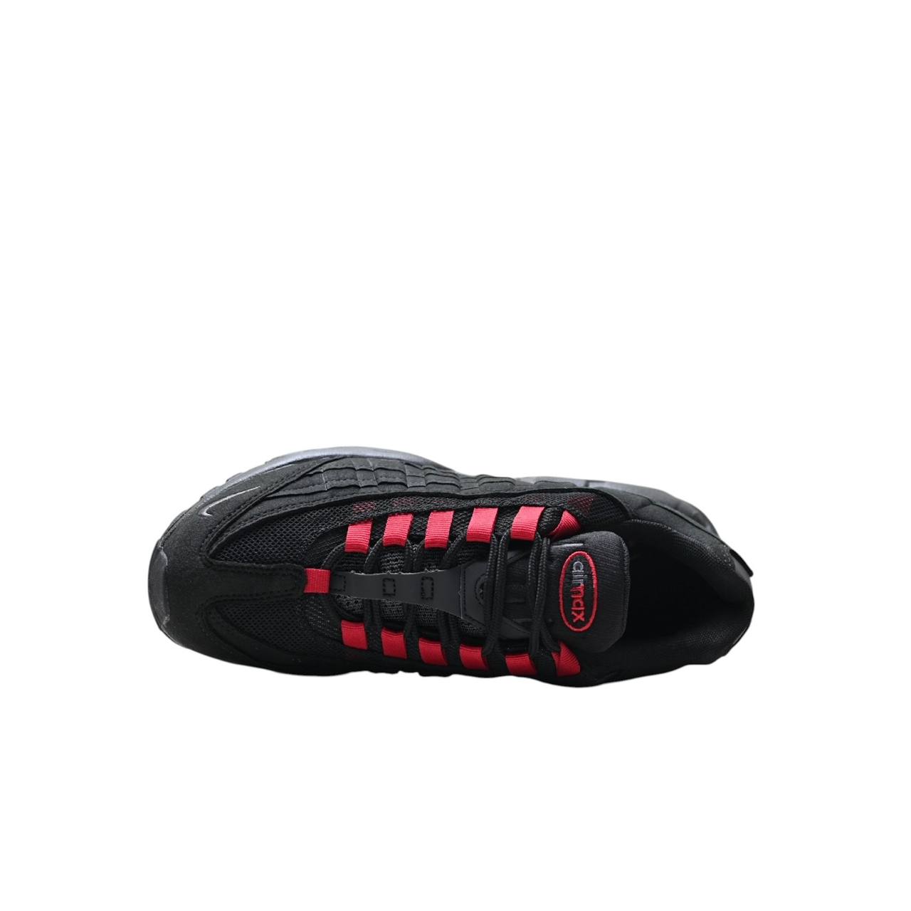 Маратонки Air Max 95 Black & Laser Crimson