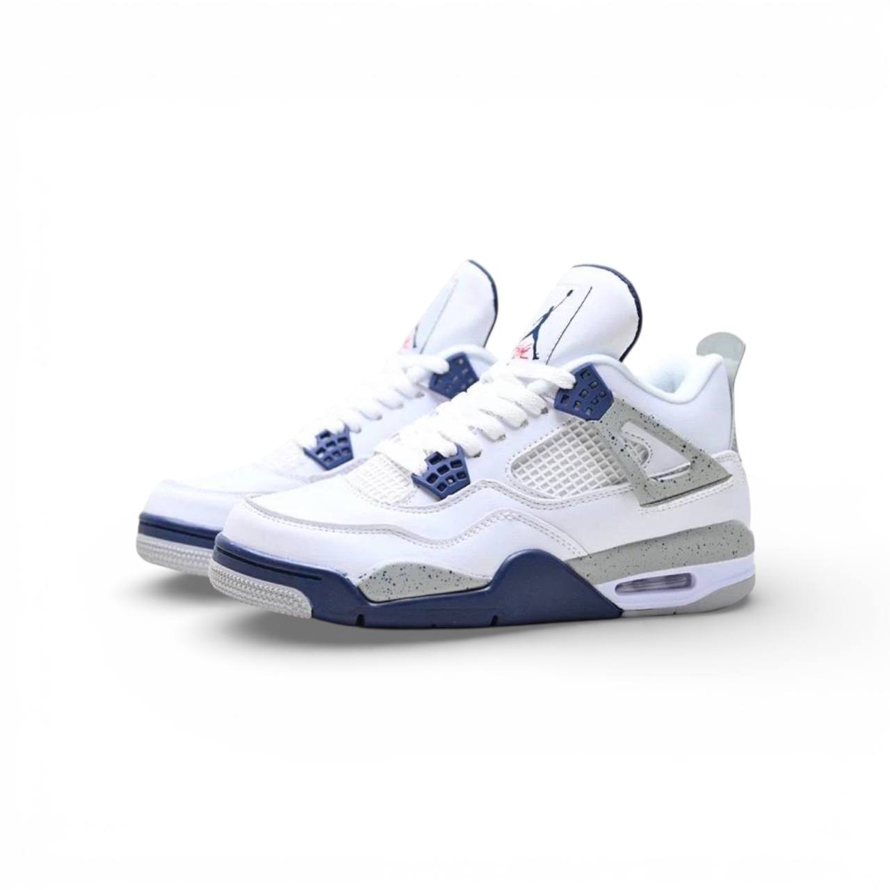 Маратонки AJ4 Retro Blue Cement