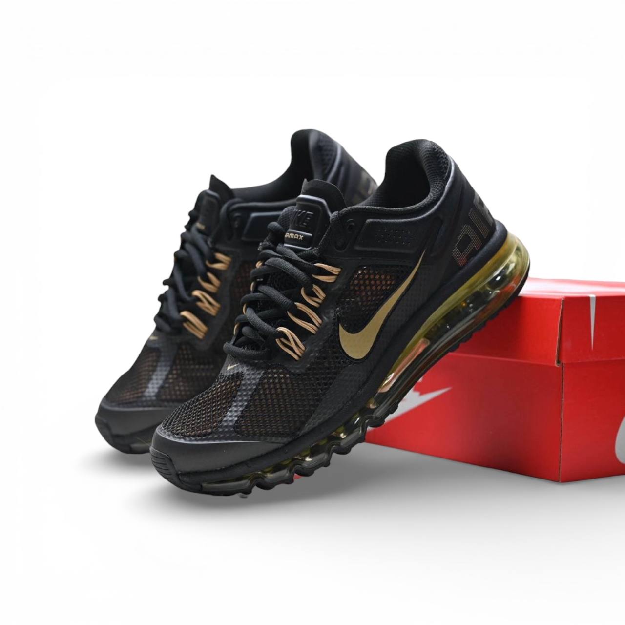 Маратонки Air Max 2013 Black&Gold